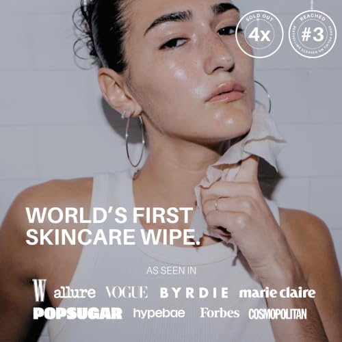 4AM Clean Sheets Hydrating Micellar Skincare Wipes for Face, No - Product Imagery