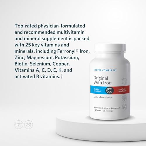 Cooper Complete Original Comprehensive Multi with Iron, 30 Day - Product Imagery