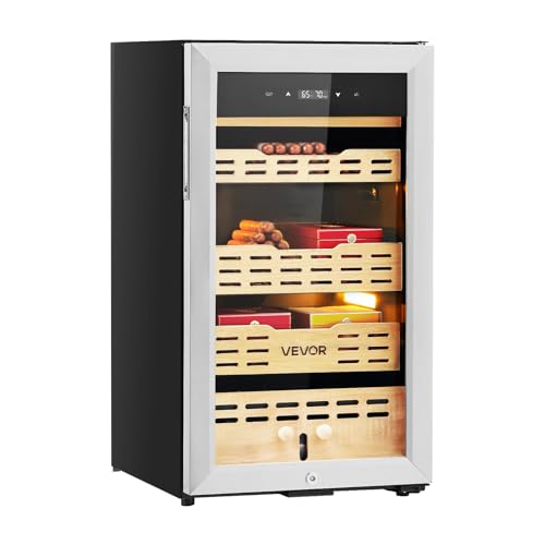 VEVOR Electric Humidor, 75L, 450 Counts Electric Cigar Humidor - Product Imagery