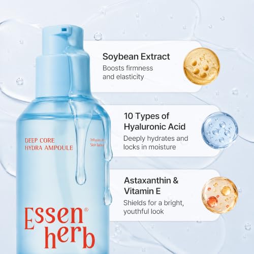 Deep Core Hydra Ampoule – Plant-Based Phyto Mucin (1.69 fl.oz) - Product Imagery