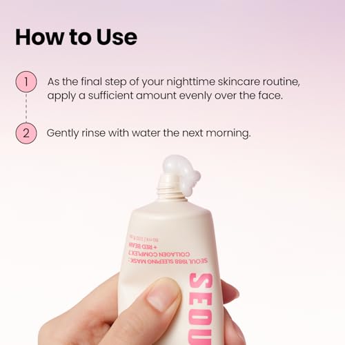 K-SECRET SEOUL1988 Collagen Sleeping Mask with 7-Type Collagen, - Product Imagery