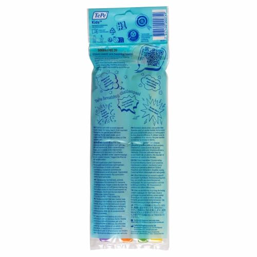 TePe Select Compact Toothbrush, Kids Extra Soft, Mixed Pack, - Product Imagery