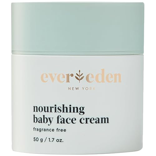 Evereden Baby Face Cream - Dermatologist-Tested Baby Face Lotion, 1.7 oz