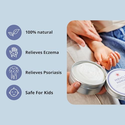 Miracle Manuka Eczema Cream for Dry Skin - Product Imagery