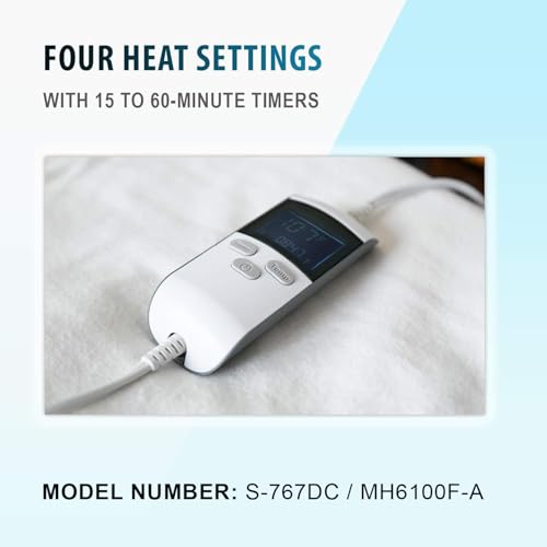 ThermoRelief Moist Heating Pad, Digital Timer, Medium 18 x 14 in - Product Imagery
