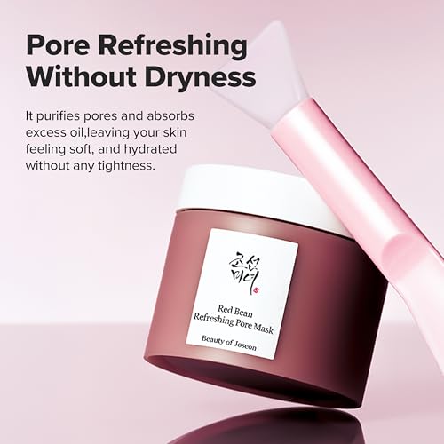 Beauty of Joseon Red Bean Pore Refreshing Mask Mud Cream - Product Imagery