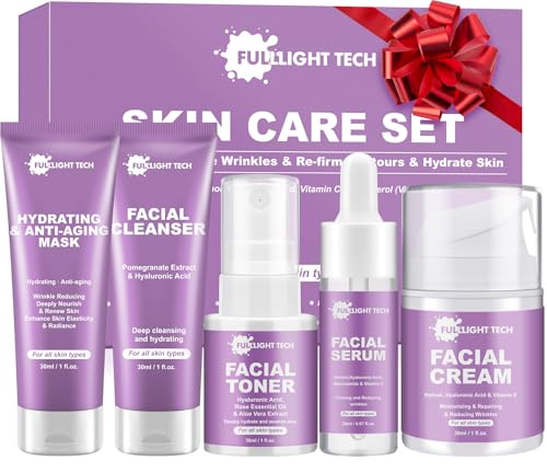 Skin Care Set, 5-Piece Retinol Set, Gentle Hydrate, Smooth & - Product Imagery
