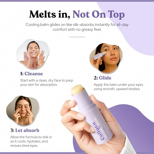 Bella Bliss Collagen Eye Balm Stick for Dark Circles, Puffiness - Product Imagery