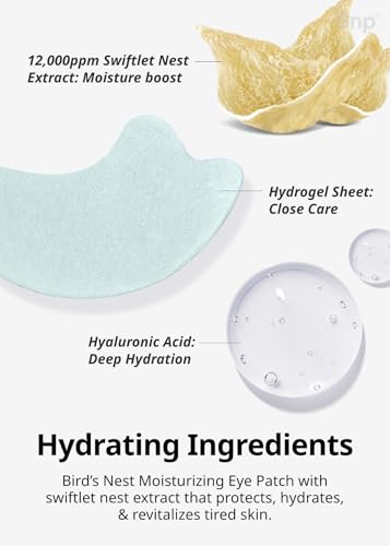 Snp 12,000ppm Bird's Nest + Hyaluronic Acid Eye Patch | - Product Imagery