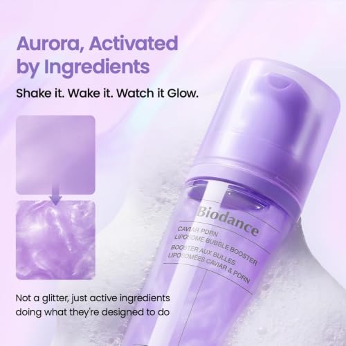 BIODANCE Caviar PDRN Liposome Bubble Booster, Micro-Bubble Foam - Product Imagery