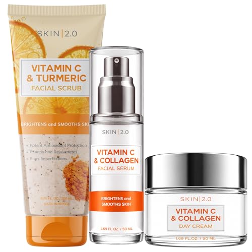 Skin 2.0 Korean Skin Care Set for Mom - Birthday & Anniversary Self Care Gifts – Cruelty Free, GMO Free, Non-Comedogenic