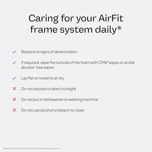 Resmed AirFit F30i Frame System Replacement Without Headgear, - Product Imagery
