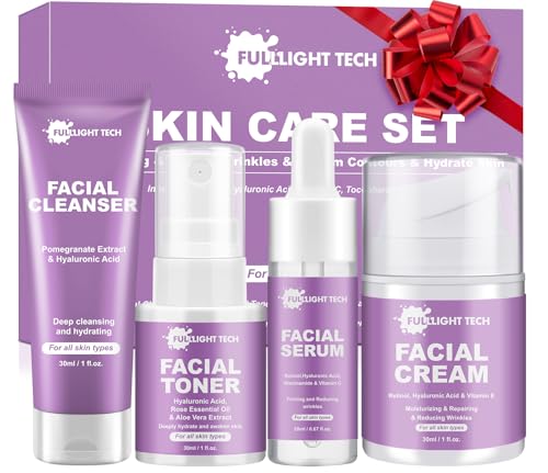 Skin Care Set, 4-Step Retinol Starter Set, Gentle Hydrating - Product Imagery
