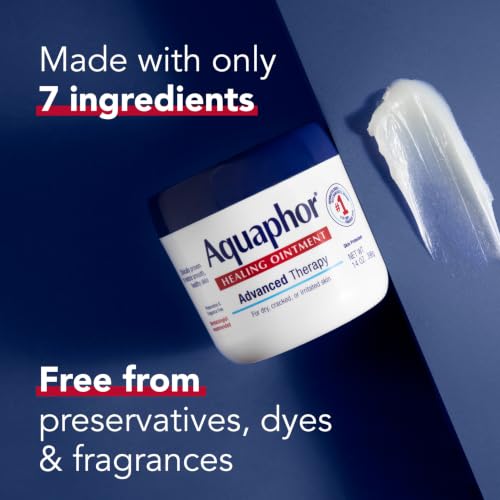 Aquaphor Advanced Therapy Healing Ointment Skin Protectant, 14 OZ - Product Imagery