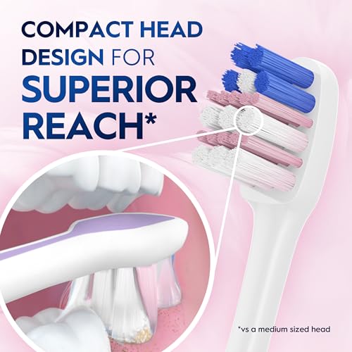 Oral-B Gum Care Sensitive toothbrushes, 2 Count tootbrush Extra - Product Imagery