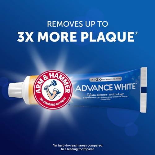 ARM & Hammer Advance White Baking Soda & Peroxide Toothpaste, - Product Imagery