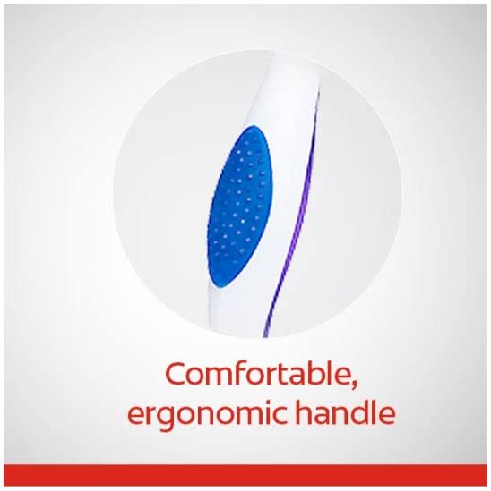Colgate 360 4 Zone Whole Mouth Clean Manual Toothbrush, Soft - Product Imagery