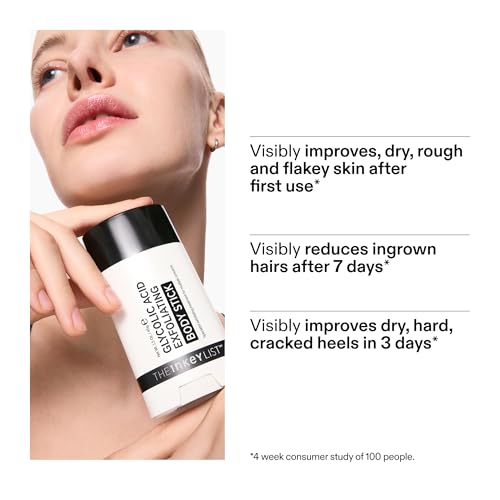 The INKEY List Glycolic Acid Exfoliating Body Stick - Deep - Product Imagery