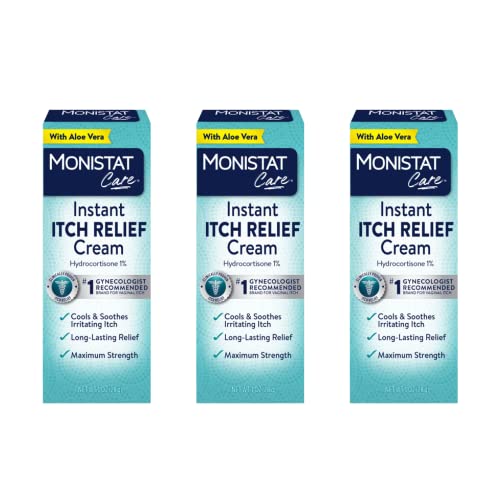 Monistat Care Instant Itch Relief Cream | Max Strength | Cools & - Product Imagery