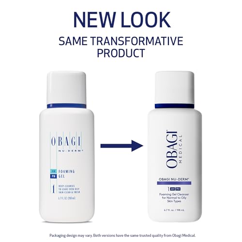 Obagi Nu-Derm Foaming Gel Cleanser for Face - Product Imagery