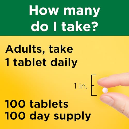 Nature Made Vitamin B6 100mg, 100 Tablets - Product Imagery