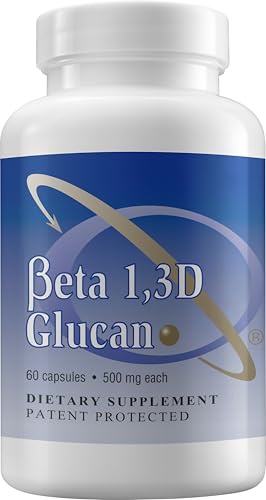 Transfer Point Beta 1,3D Glucan 500 mg, 60 Capsules - Product Imagery