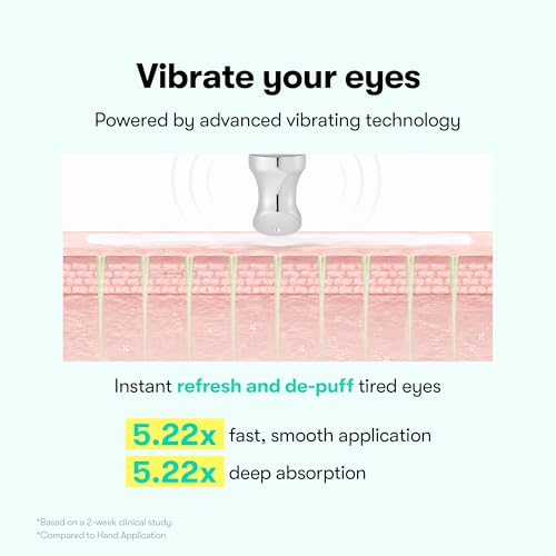 VT COSMETICS PDRN Reedle Shot Eye Cream, Vibrating Eye - Product Imagery
