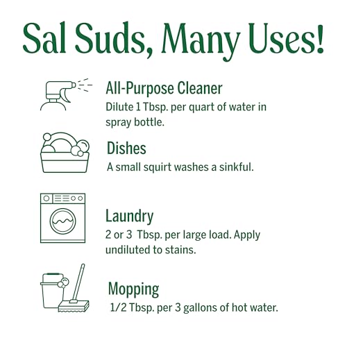 Dr. Bronner's Sal Suds All-Purpose Cleaner, Fir & Spruce Pine, 1 - Product Imagery