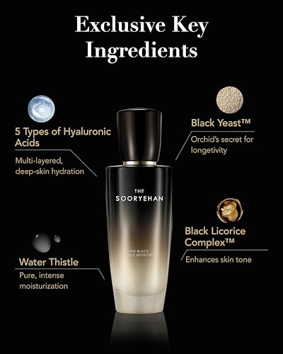 Sooryehan The Black (Essence Moisturizer, 130ml/4.4fl oz) - - Product Imagery