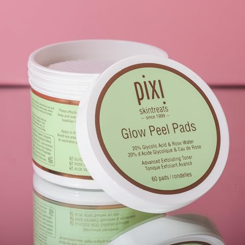 Pixi Beauty Glow Peel Pads | Exfoliating Treatment Contains 20% - Product Imagery