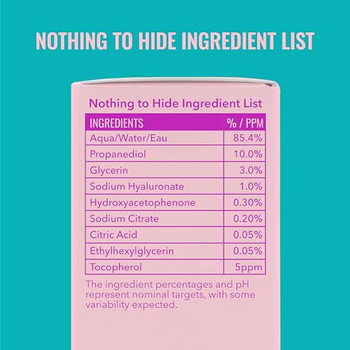 Good Molecules Hyaluronic Acid Serum for Face, Hydrating Serum, - Product Imagery