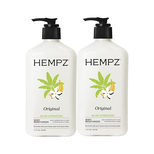 Hempz Original Moisturizing Body Lotion - 17 Fl Oz (2-Pack)