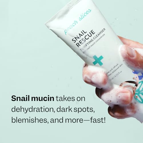 Peach Slices - Snail Rescue Purifying Cleanser (4.05 oz) - Snail - Product Imagery