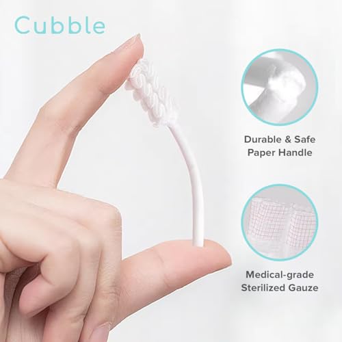 Baby Tongue Cleaner, 60pcs, Disposable Infant Toothbrush, - Product Imagery
