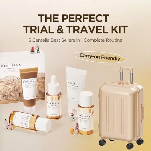 SKIN1004 Centella Travel Kit, Korean Skin Care Set of 5, Travel - Product Imagery