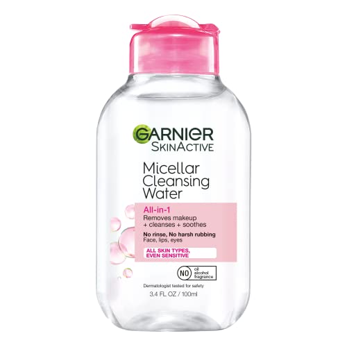 Garnier Micellar Cleansing Water, All-in-1 Makeup Remover and - Product Imagery