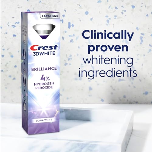 Crest 3D White Brilliance Pro Ultra White Teeth Whitening - Product Imagery