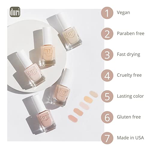 duri Nail Polis, 670 Azure Isle, Pastel Dusty Blue, Full - Product Imagery