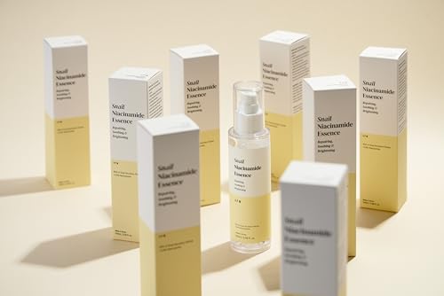 4PM Snail Niacinamide Essence (3.38 fl. oz), Snail Secretion - Product Imagery