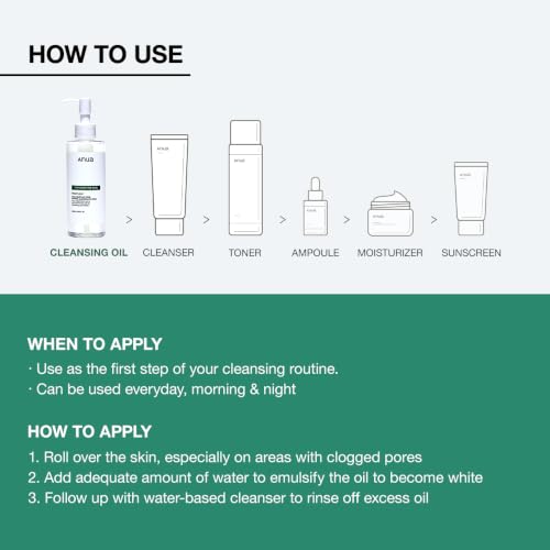 ANUA Heartleaf Pore Cleansing Oil Mild, 6.76 fl oz - Product Imagery