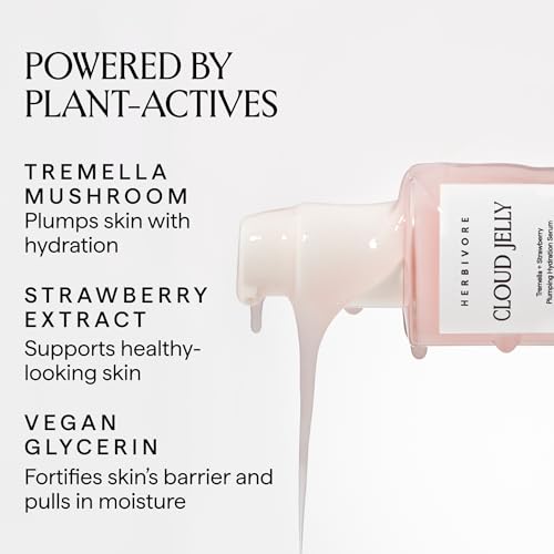 HERBIVORE Cloud Jelly Plumping Hydration Serum | Tremella - Product Imagery