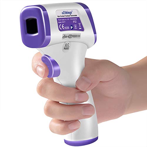 eZthings Heavy Duty Thermometer Infrared Forehead High Caliber - Product Imagery