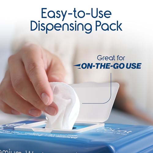 Inspire Adult Wet Wipes, Wash Cloths | Adult Wipes for - Product Imagery