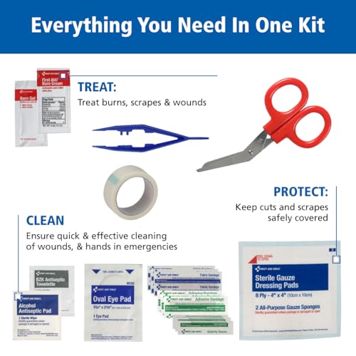 First Aid Only 298 Piece All-Purpose Emergency First Aid Kit for - Product Imagery