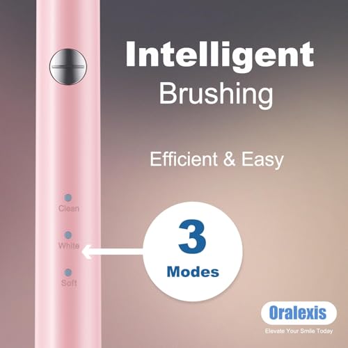 Electric Toothbrush for Adults with 8 Brush Heads and Tongue - Product Imagery