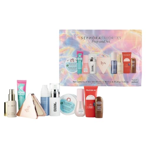 Sephora Favorites Prep & Set 9-Piece Makeup Set – Skincare & - Product Imagery