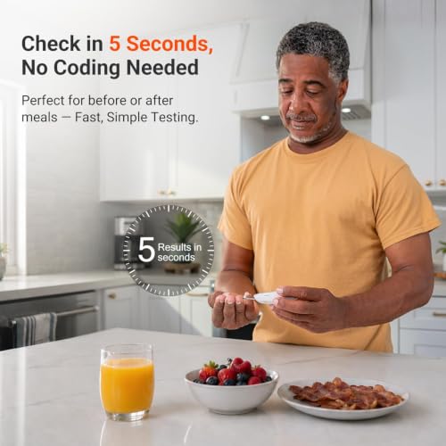 iHealth Gluco+ Wireless Smart Glucose Monitor Kit, 100 Strips & - Product Imagery