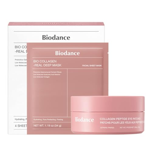 BIODANCE Collagen Anti-Aging Set: Bio Collagen Real Deep Mask & - Product Imagery