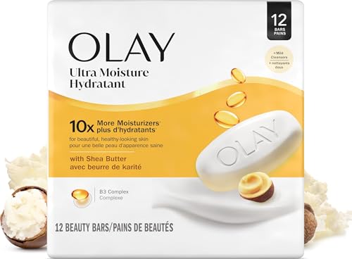 Olay Beauty Bar, Ultra Moisture,10x More Moisturizers, - Product Imagery