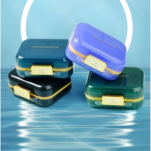 Portable Travel Pill Organizer Weekly Pill Case Waterproof Box - Product Imagery